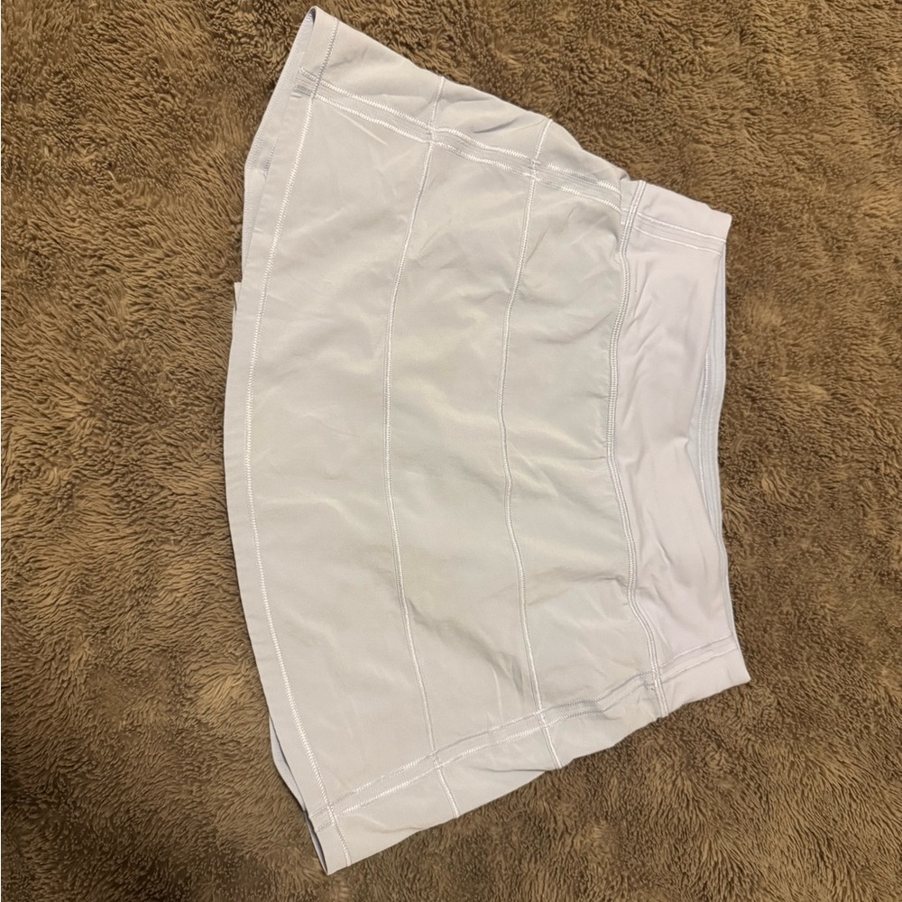 lululemon Pace Rival Mid-Rise Skirt serene blue